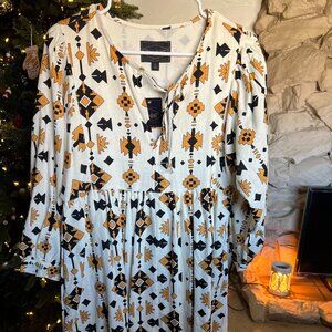 Threadgrit Western Dress